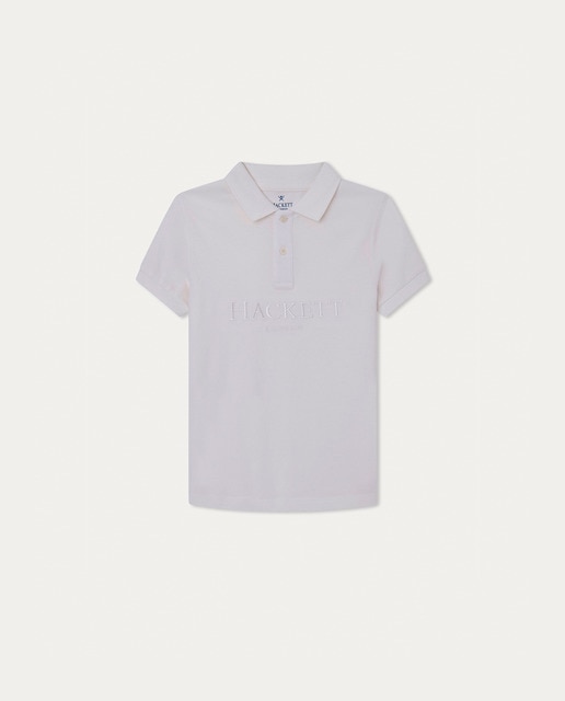 Imagen 0 de Polo de niño con logotipo bordado
