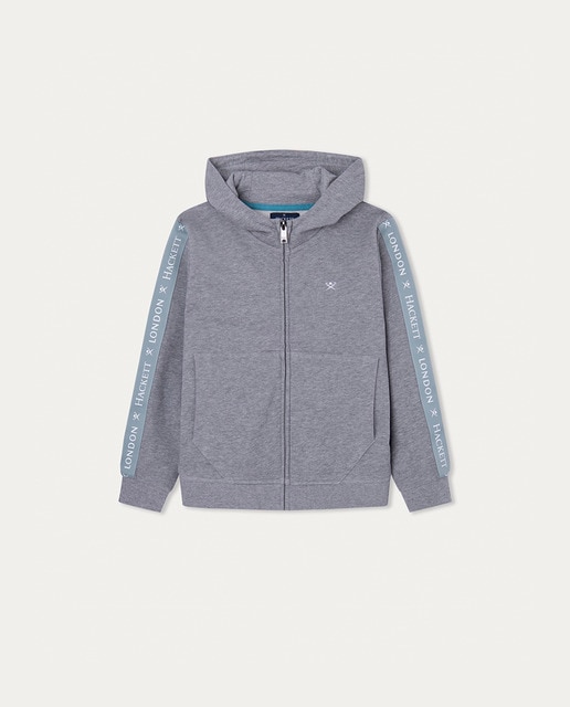 Imagen 0 de Sudadera de niño con capucha y cierre de cremallera