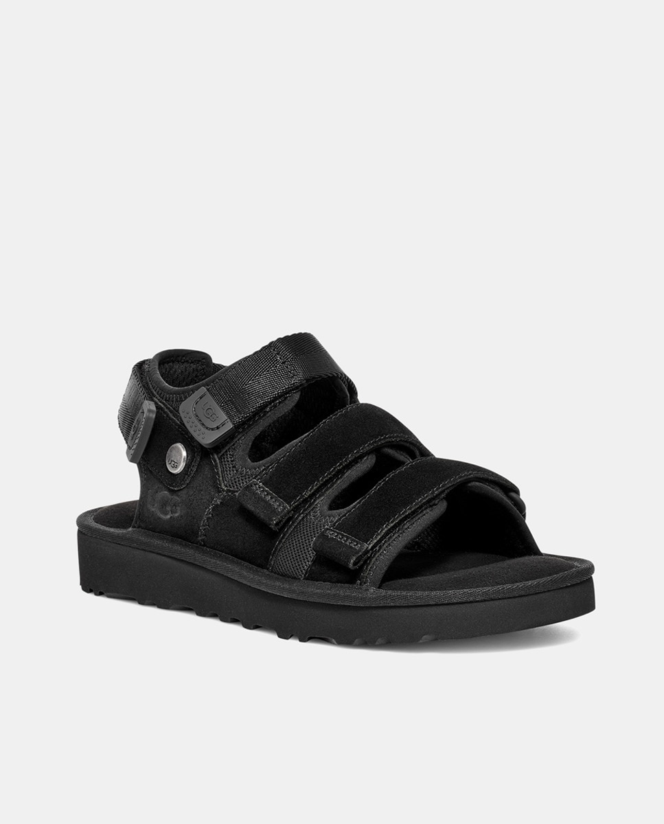 Sandálias Goldencoast Multistrap Preto-2