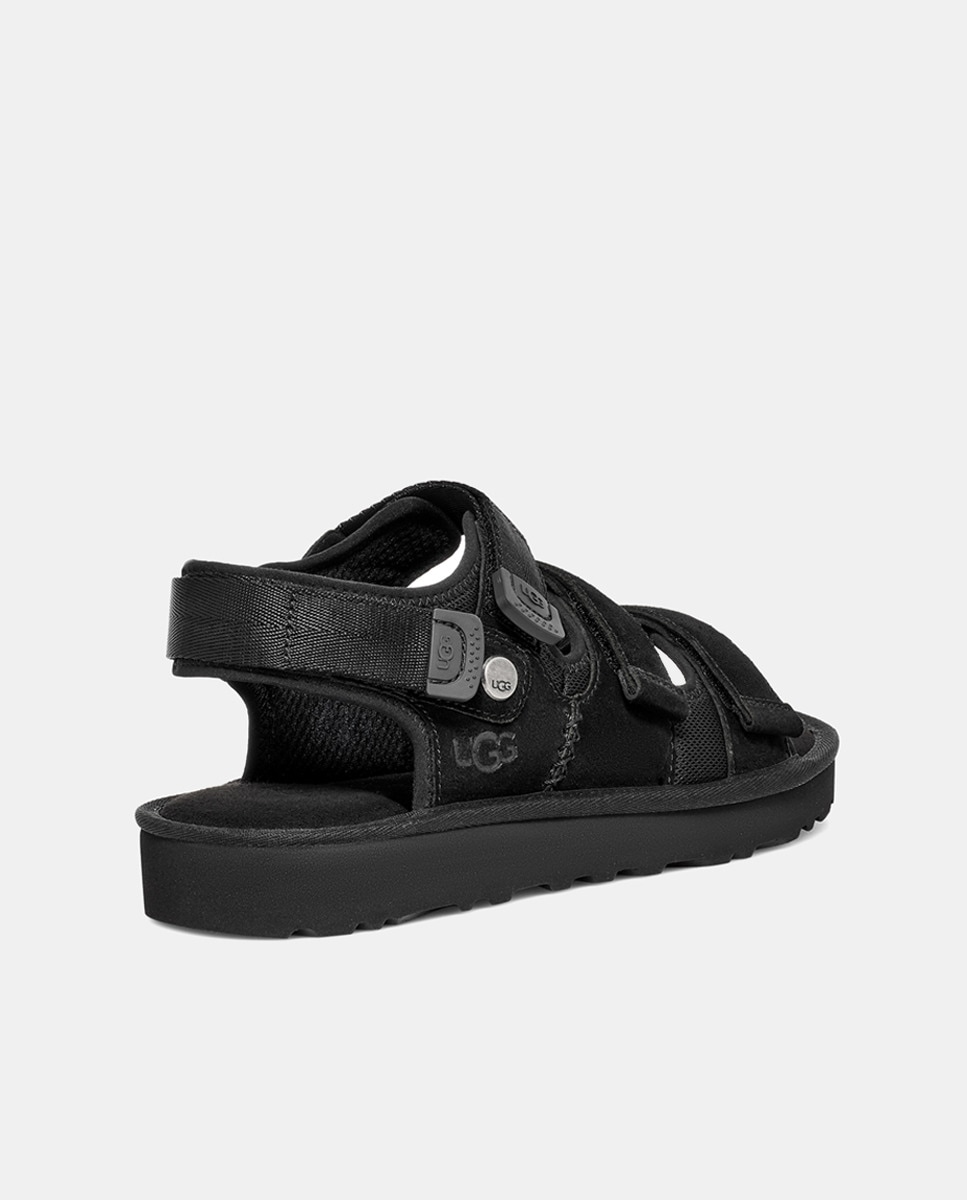 Sandálias Goldencoast Multistrap Preto-4