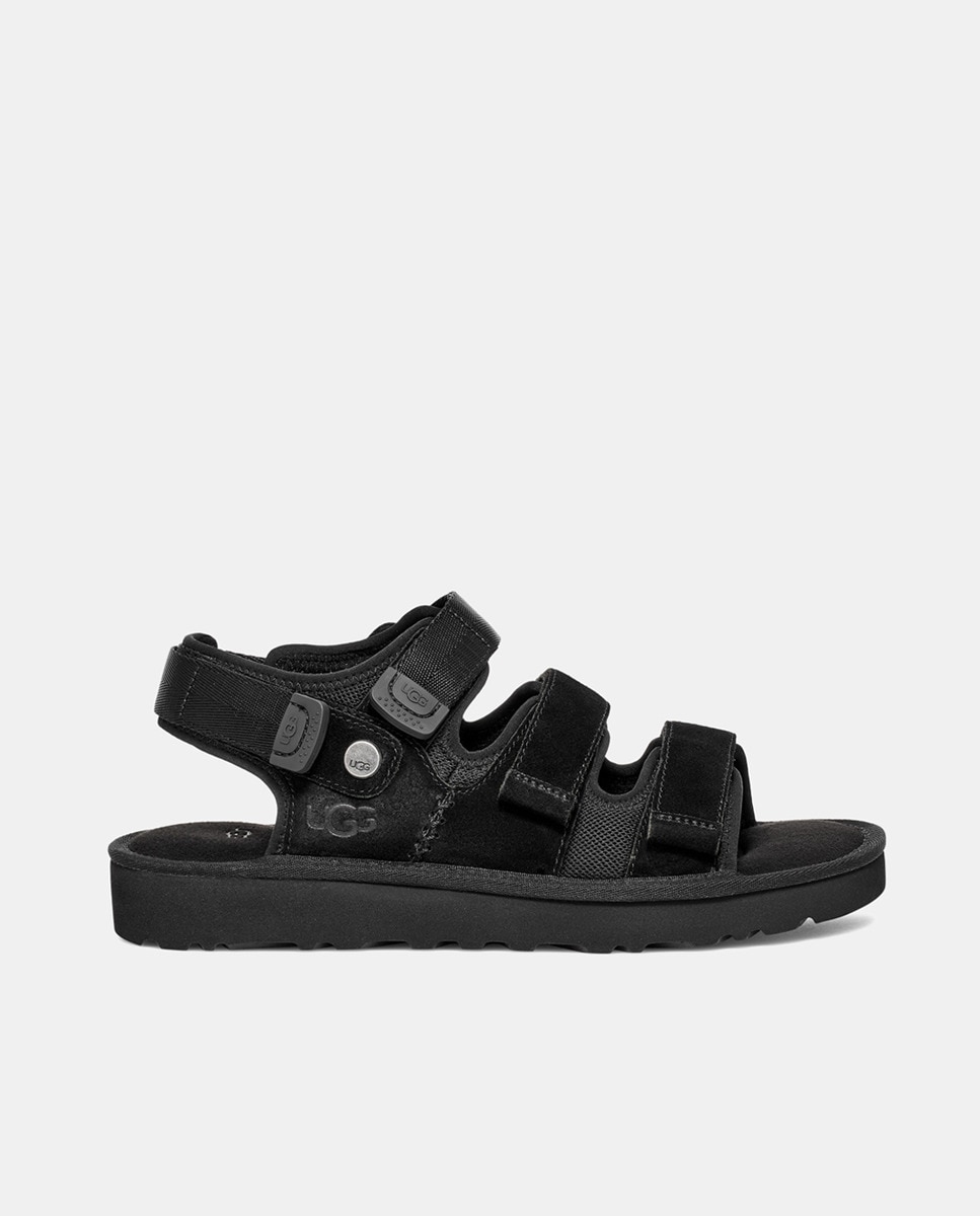 Sandálias Goldencoast Multistrap Preto-1