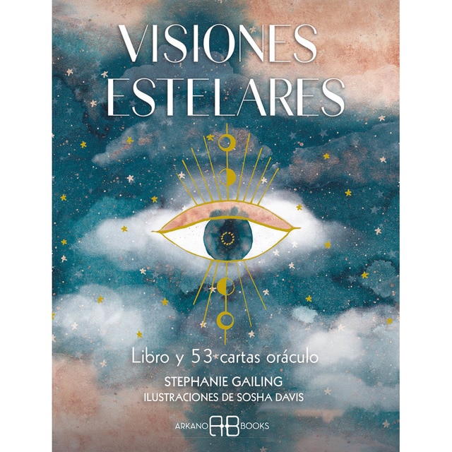 Imagen 0 de Visiones estelares: Libro y 53 cartas oráculo  (Tapa dura)