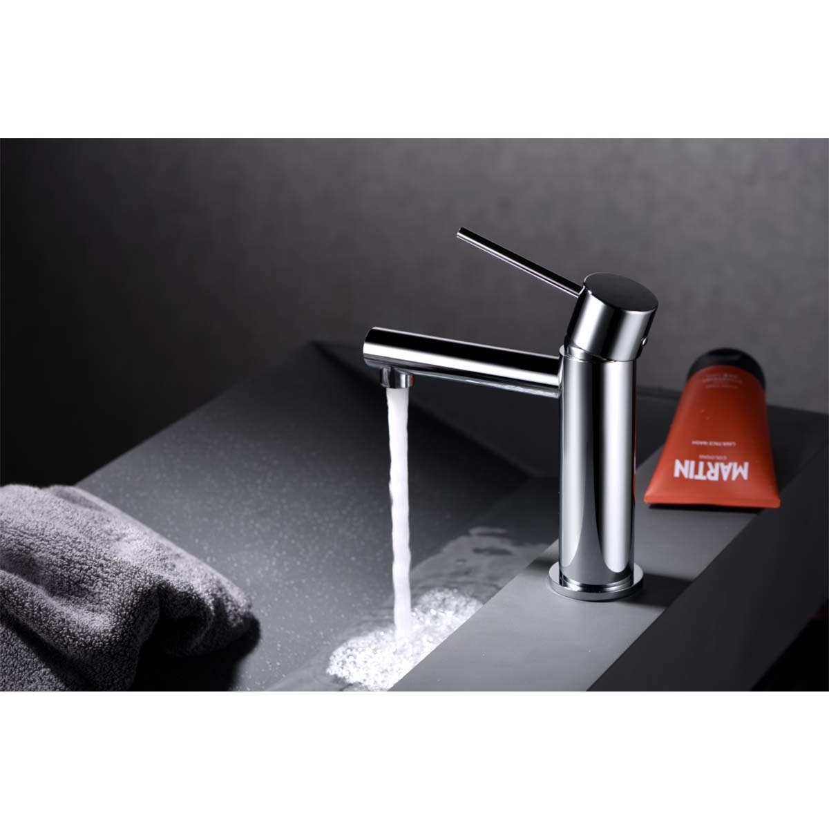 Torneira Monocomando para Lavatório Milos Stick Cromado-2