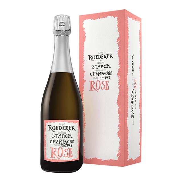 Imagen 0 de Estuche Champagne rosado Louis Roederer Philippe Starck Brut Nature