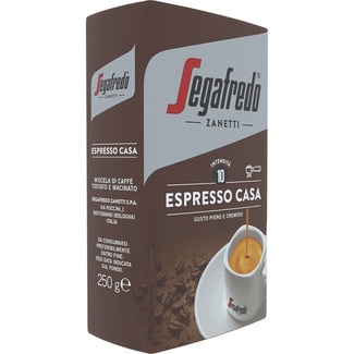 Espresso Casa café molido intensidad 10 paquete 250 g - Segafredo
