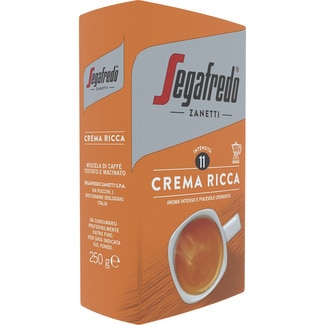 Crema Ricca café molido intensidad 11 paquete 250 g - Segafredo