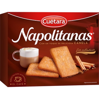 galletas con canela paquete 426 g - Cuetara Napolitanas