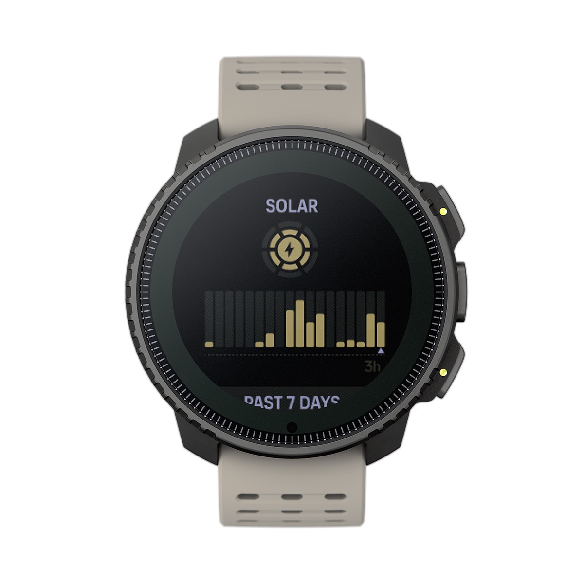 Relógio GPS Vertical Solar - Steel 2