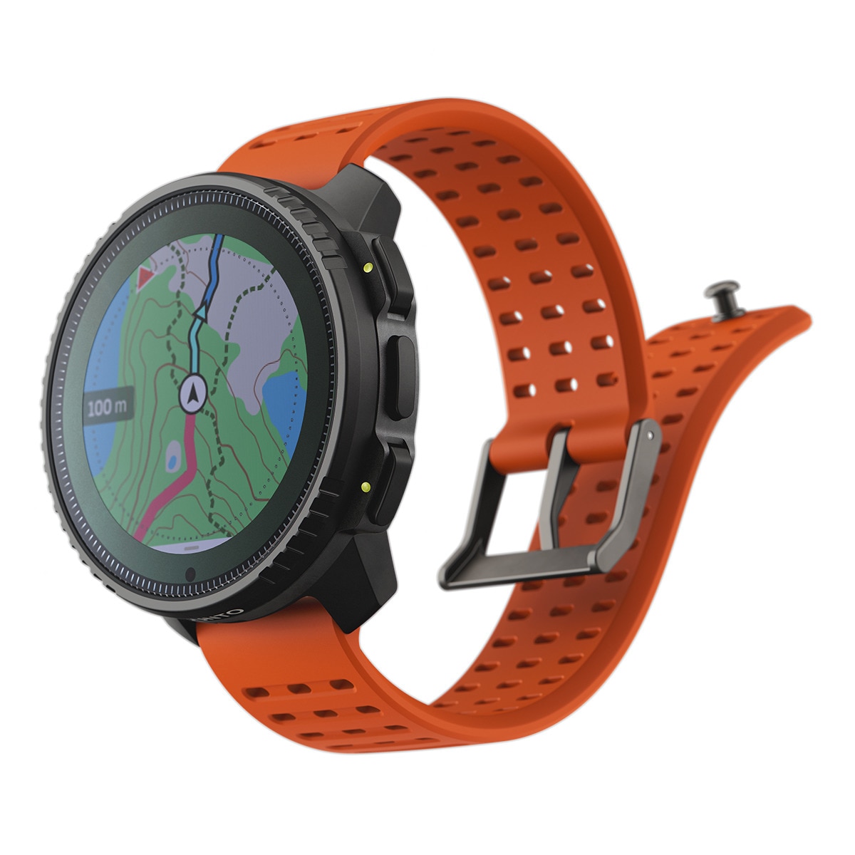 Relógio GPS Vertical Solar - Steel 3