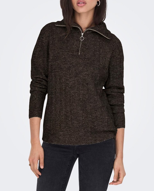 Imagen 0 de Jersey de mujer casual con cremallera