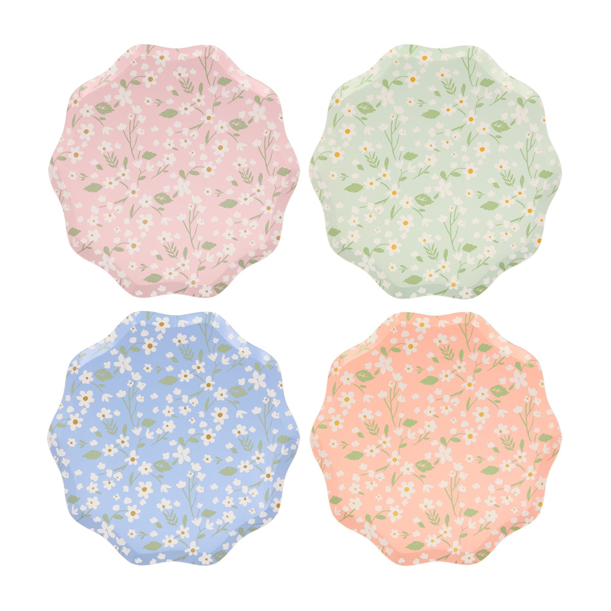 Imagem 0 de Pratos Pequenos de Flores