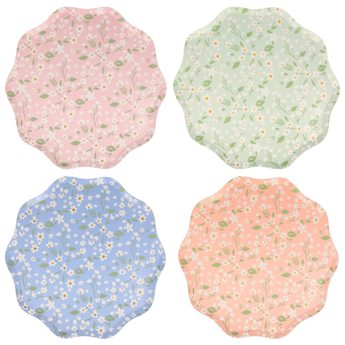 Imagem 0 de Pratos Grandes Flores
