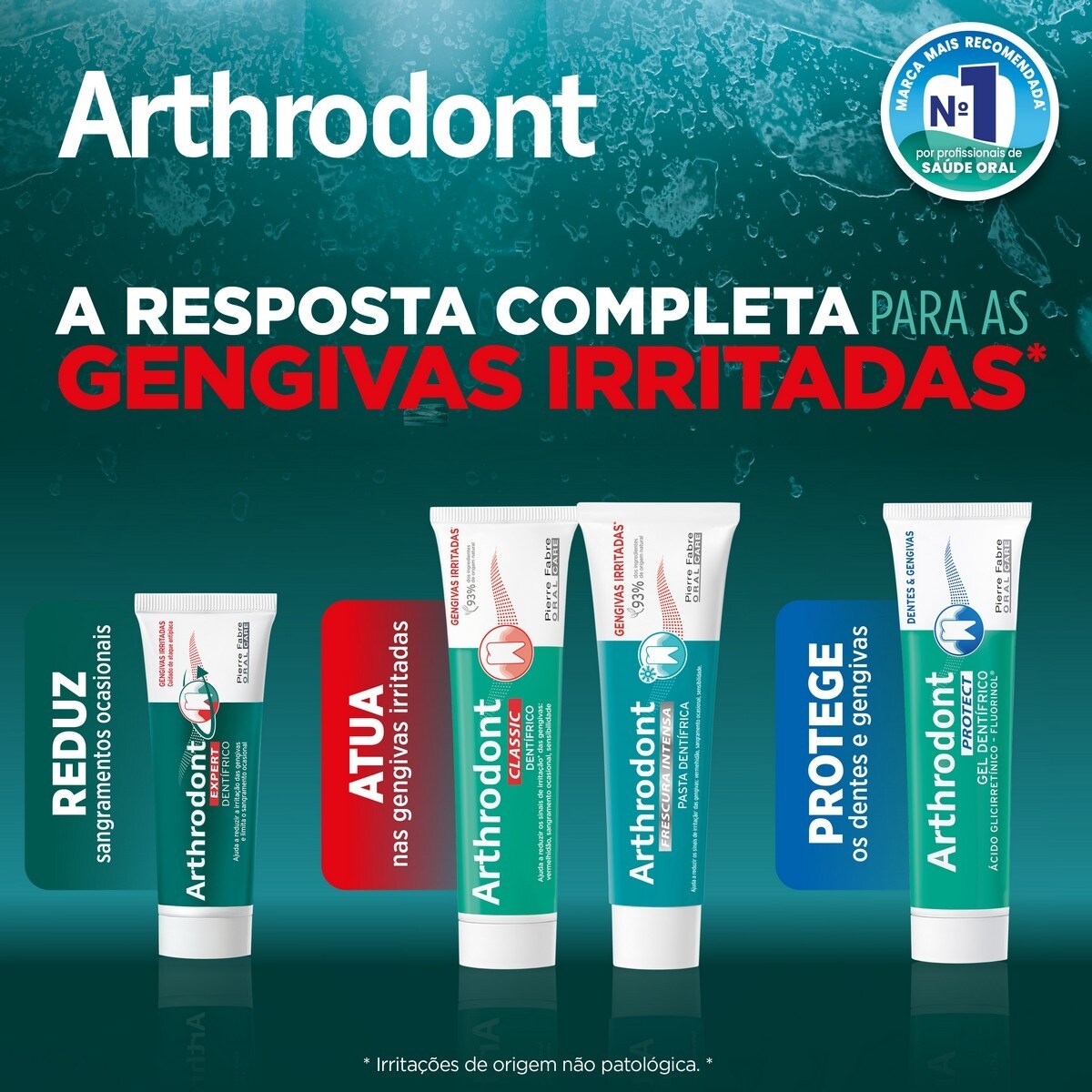 Pasta Dentífrica ARTHRODONT Frescura Intensa - 75 ml 4