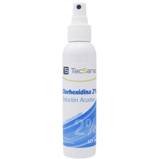 clorhexidina solución acuosa 2% spray 125 ml - Tecsania