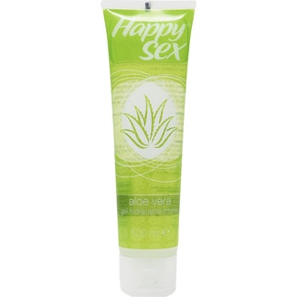lubricante gel hidratante íntimo aloe vera tubo 100 ml - Happy Sex