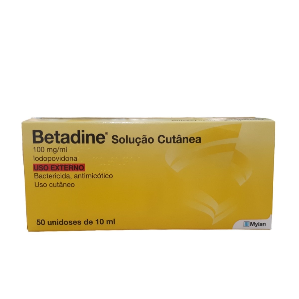 Imagem 0 de Betadine 100 mg/ml Solução Cutânea Unidoses - 50x5 ml