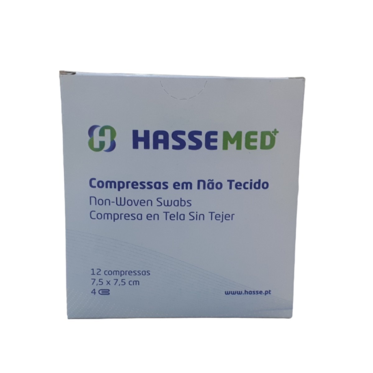 Imagem 0 de Compressas TNT Esterilizadas 7,5X7,5 cm - 12 uds.