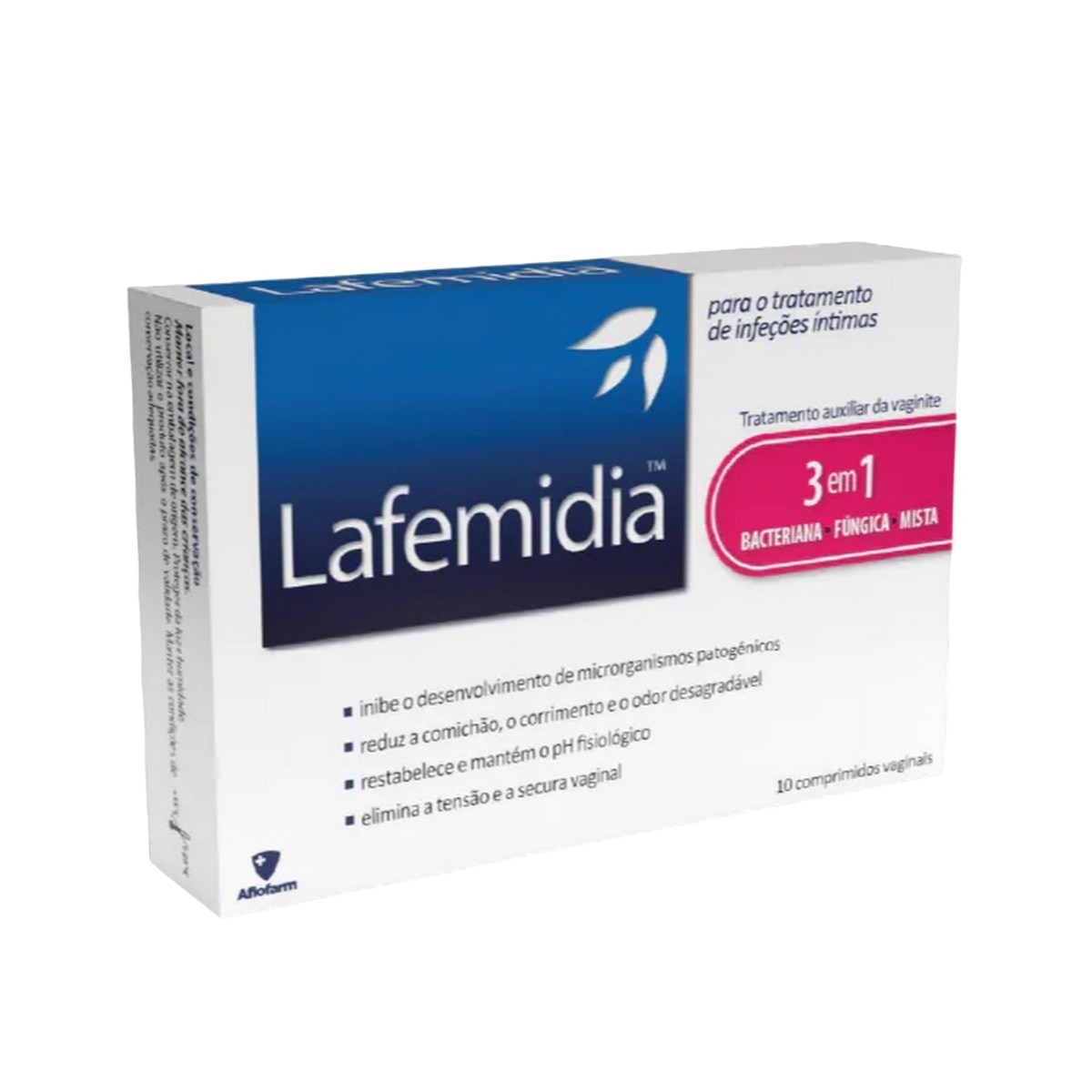 Imagem 0 de Lafemidia 3 em 1 - 10 Comprimidos Vaginais