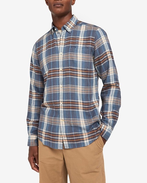 Imagen 0 de Camisa de hombre de manga larga estampada