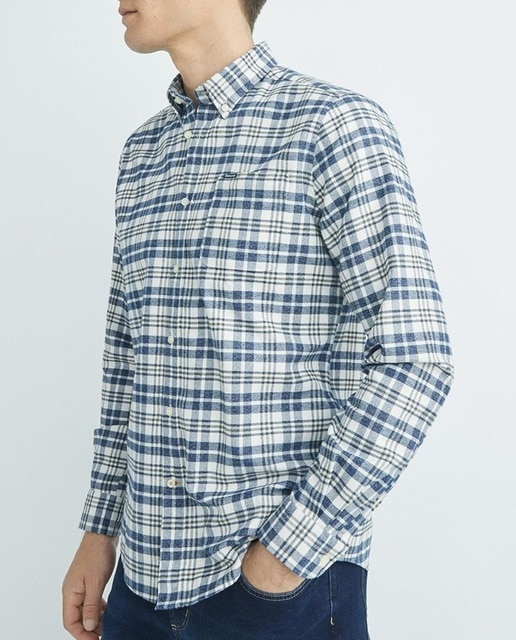 Imagen 0 de Camisa de hombre de manga larga estampada