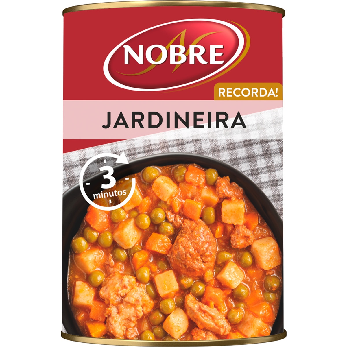 Jardineira lata 420 g