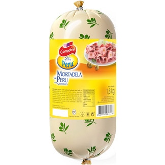 Mortadela de Peru com Azeitona sem Glúten - Campofrio
