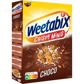 Cereais Mini Chocolate com Fibra embalagem 500 g - Weetabix