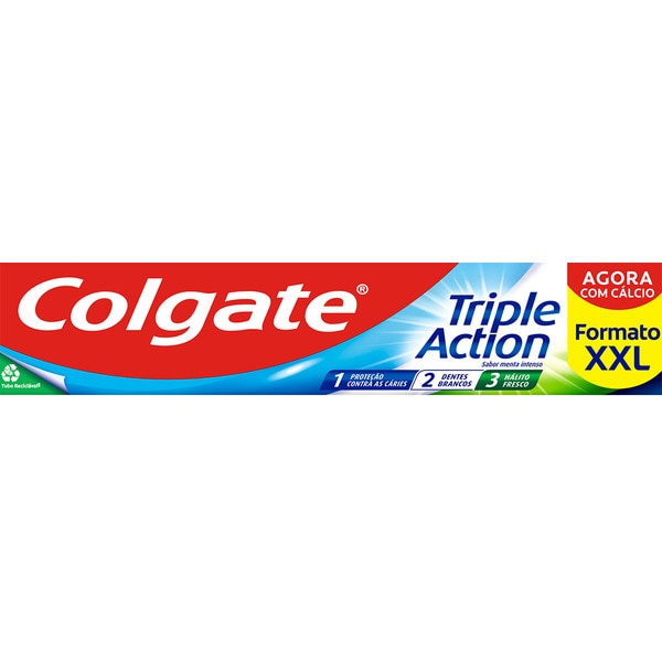 Pasta de  Dentes Tripla Ação embalagem 100 ml