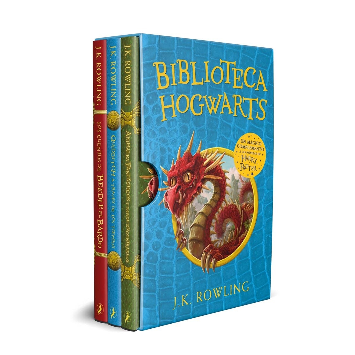 Imagen 0 de Biblioteca Hogwarts (Un libro de la biblioteca de Hogwarts): edición estuche con: Animales fantásticos y dónde encontrarlos | El Quidditch a través