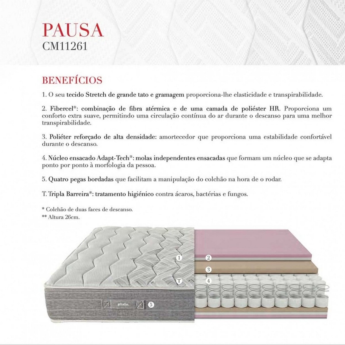 Colchão Pausa 6