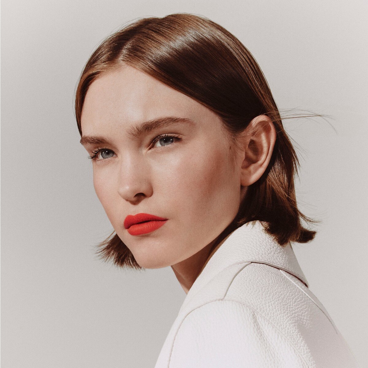 Batom Rouge Hermès Matte Lipstick - Edição Limitada - 3,5 g 44 Orange Néon-6