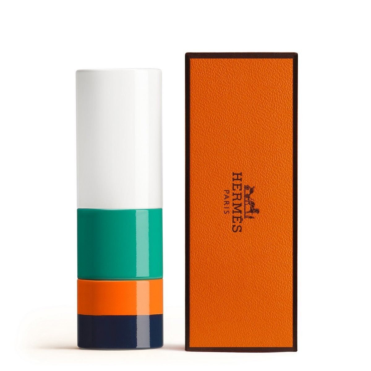 Batom Rouge Hermès Matte Lipstick - Edição Limitada - 3,5 g 44 Orange Néon-3