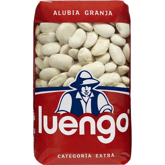 alubia blanca granja paquete 500 g - Luengo