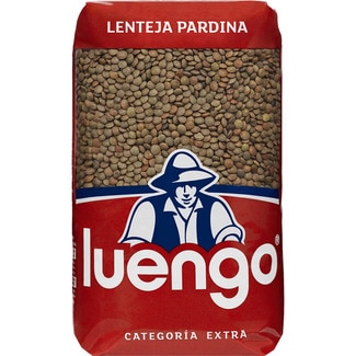 lenteja pardina paquete 1 kg - Luengo
