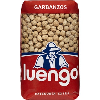 garbanzo extra paquete 1 kg - Luengo
