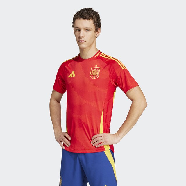 Imagem 0 de T-shirt de Homem 1.º Equipamento Espanha 2024 Authentic