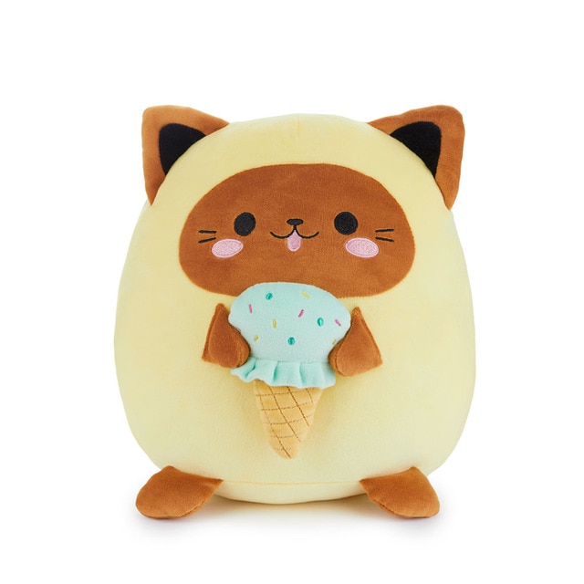 Imagem 0 de Almofada Fluffy Kawaii Minty Balvi amarelo poliéster
