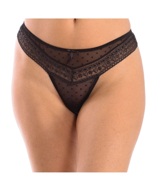 Imagen 0 de Tanga de encaje CASANDRA mujer