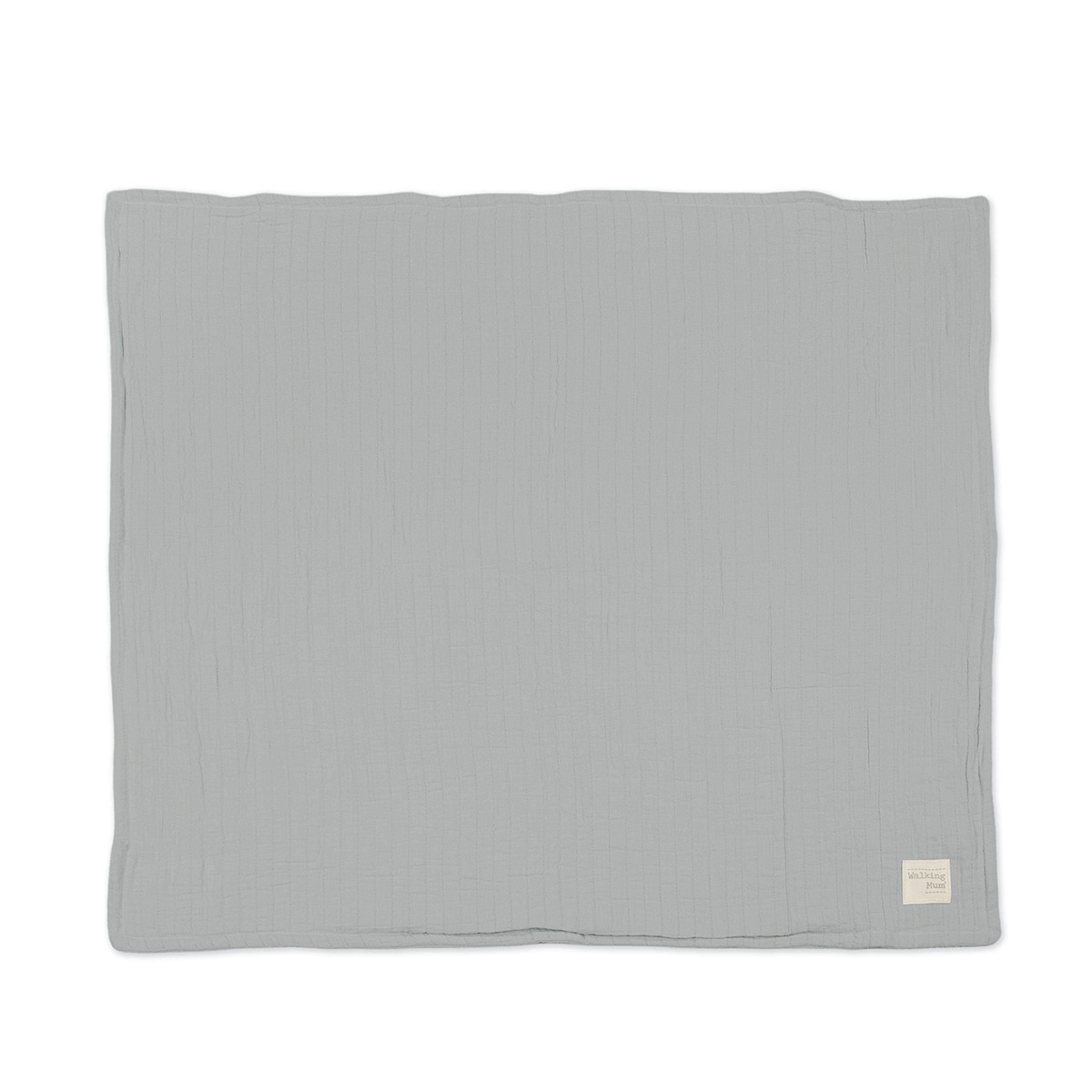 Musselina-Manta Eco Mum 72x72 cm Cinzento-claro-3
