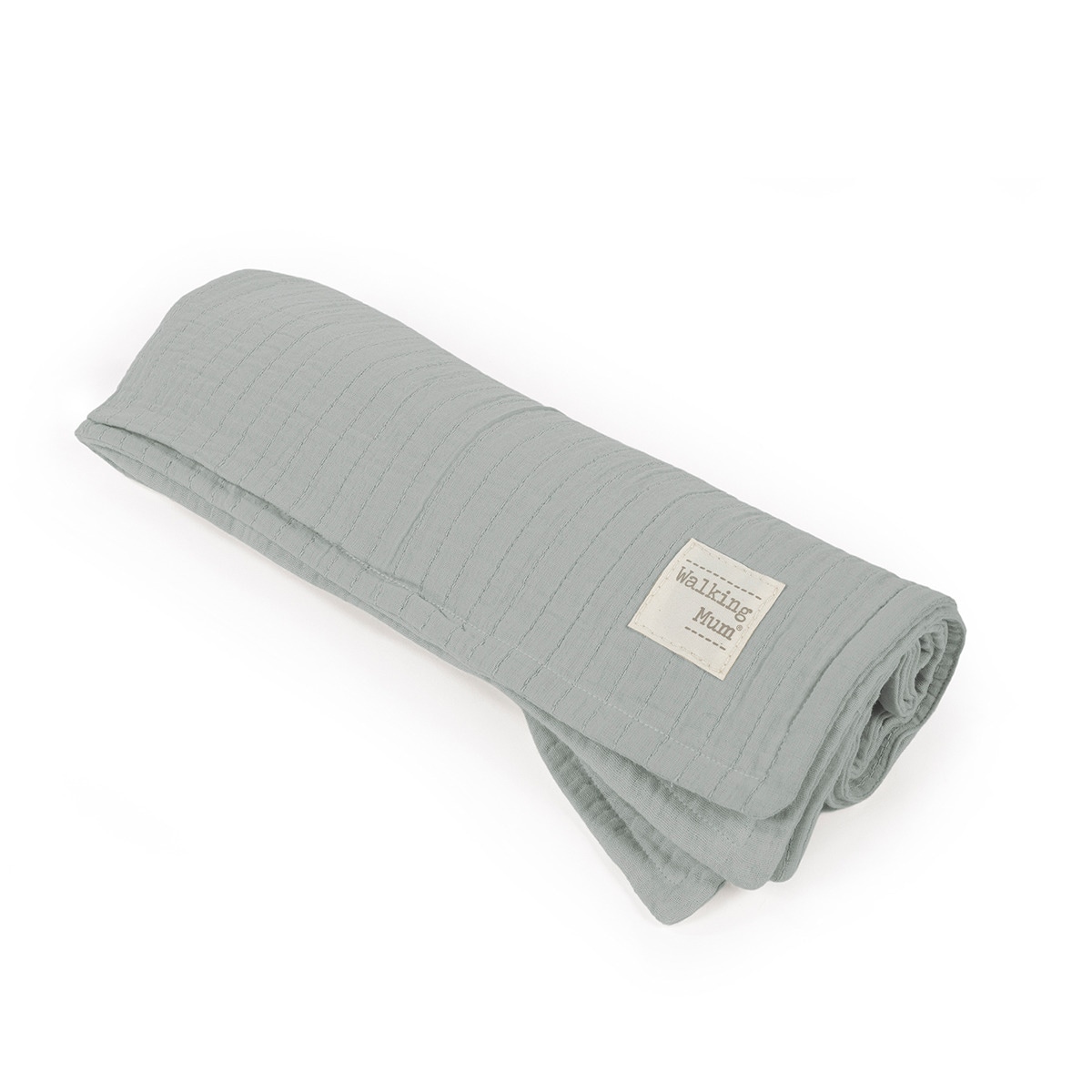 Musselina-Manta Eco Mum 72x72 cm Cinzento-claro-1
