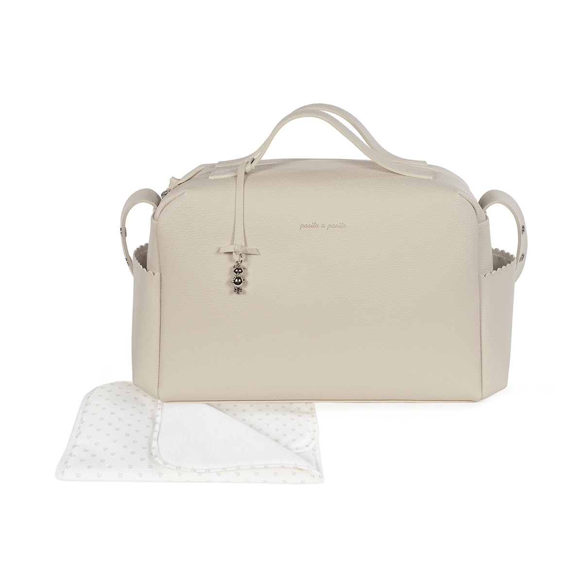 Mala de Passeio Icon Polipele Creme-1