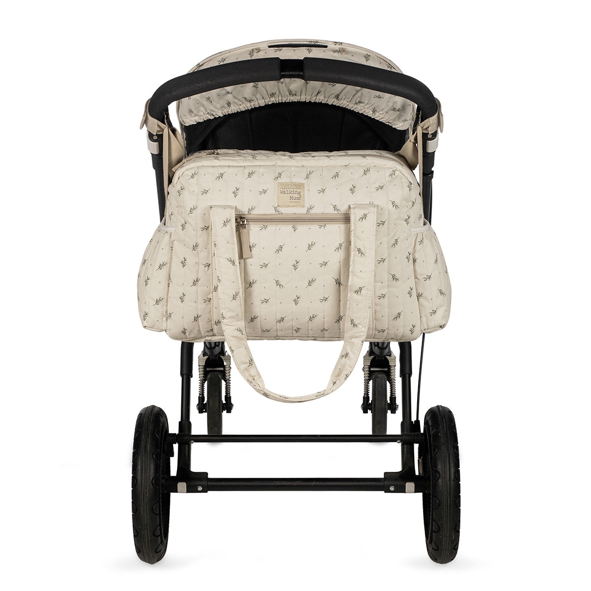 Bolso Canastilla Walking Mum Mimosa Verde-9