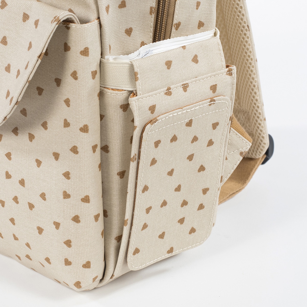 Mochila Walking Mum Poppy corazones Teja-7
