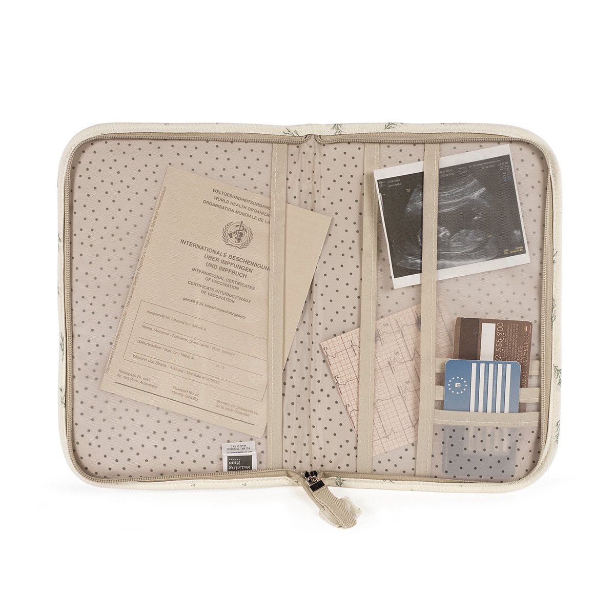 Portadocumentos Walking Mum Mimosa Verde Verde-3