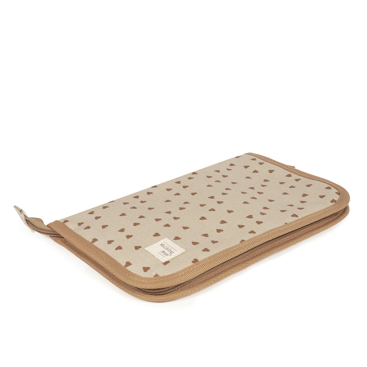 Porta-documentos Poppy Corações Telha-2