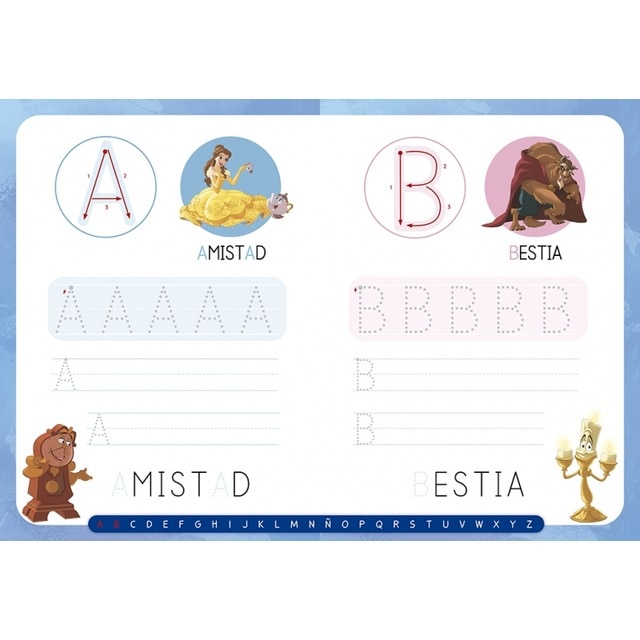 Escribo con Disney. Las mayúsculas (4-5 años) (Disney. Primeros aprendizajes): Con letras para reseguir  (Tapa blanda) 3