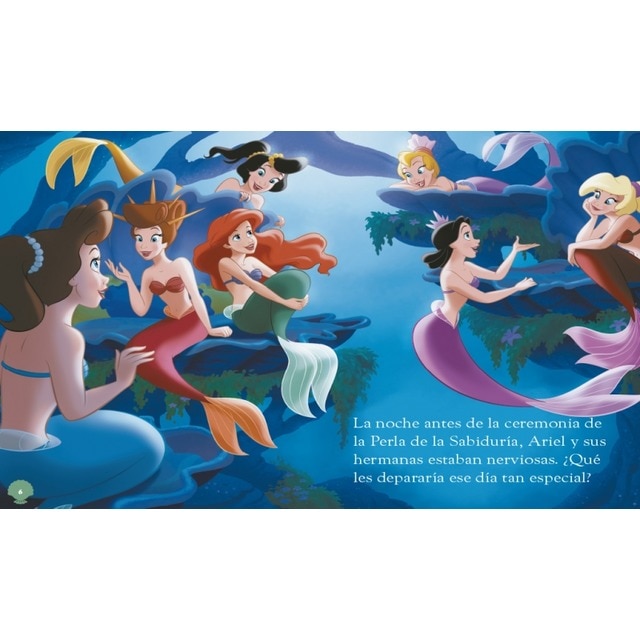 La Sirenita. Leo con Disney (Nivel 3). Tres entrañables historias (Disney. Lectoescritura): Ariel y la perla de la sabiduría | Una canció (Capa mole) 3