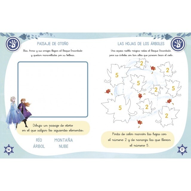 Vacaciones con Frozen II. Empiezo infantil (4 años) (Disney. Cuaderno de vacaciones): -  (Tapa blanda) 3