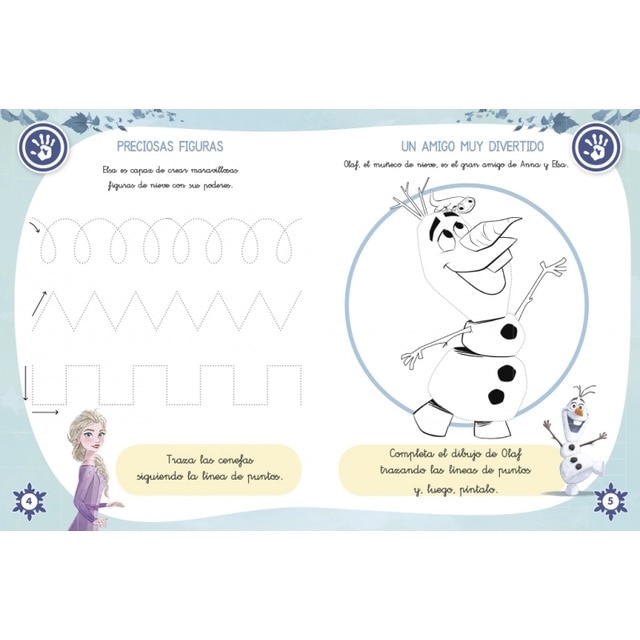 Vacaciones con Frozen II. Empiezo infantil (4 años) (Disney. Cuaderno de vacaciones): -  (Tapa blanda) 5
