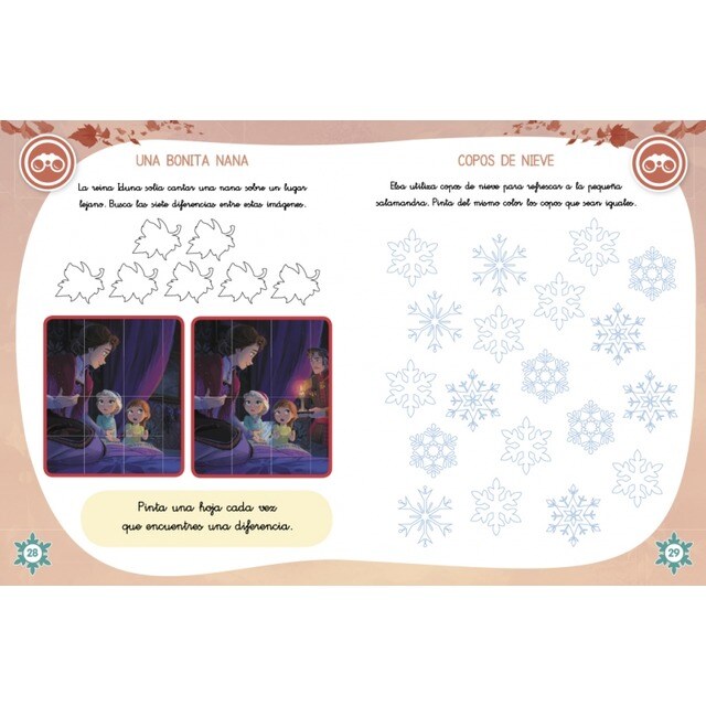 Vacaciones con Frozen II. Empiezo infantil (5 años) (Disney. Cuaderno de vacaciones): - (Tapa blanda) 3